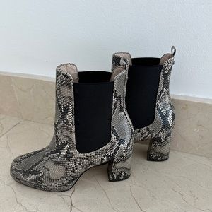 French Connection Penny Chelsea Block Heel Boots
